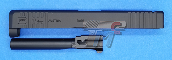 Detonator Aluminum Wilson Combat Slide Set for Marui Glock 17 Gen.4 - Click Image to Close
